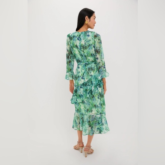 NWT Tuckernuck Water Lilies Lilies Dress - MISSING BELT - Picture 4 of 4